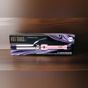Hot Tools Professional Titanium Curling Iron/Wand 1 1/4 Inches HPK45PNK.